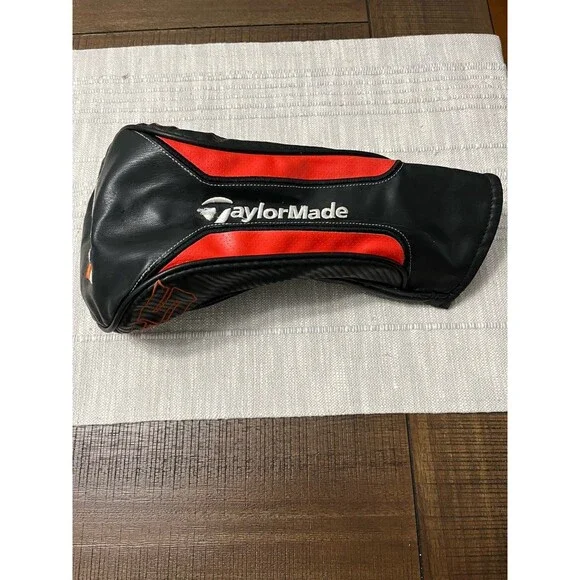 TaylorMade Golf M5 Driver Headcover Head Cover Red Black - Picture 1 of 4